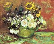 Roses Tournesols Vincent Van Gogh